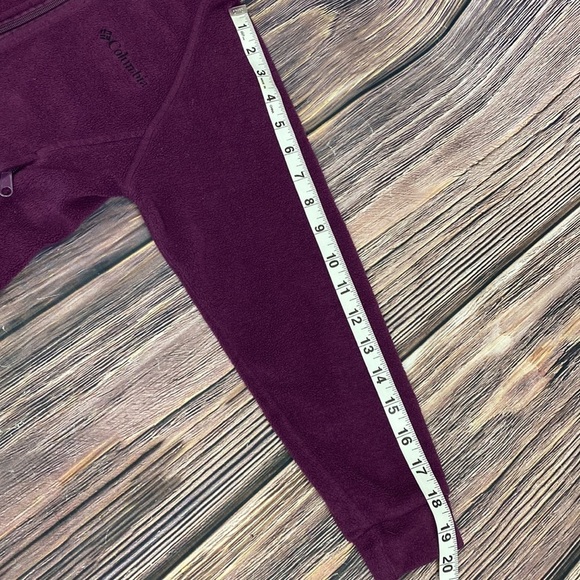 Columbia Purple Fleece Zip-up Jacket - Picture 6 of 6